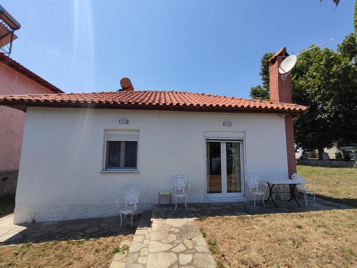 Villa White Clam Vintage House With Sea View & Garden Makrygialos Esterno foto