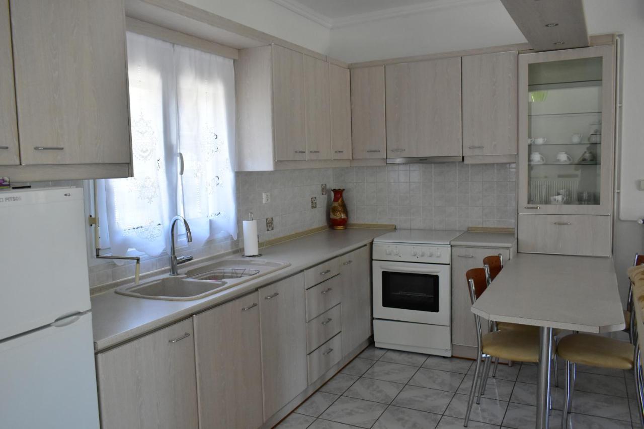 Villa White Clam Vintage House With Sea View & Garden Makrygialos Esterno foto